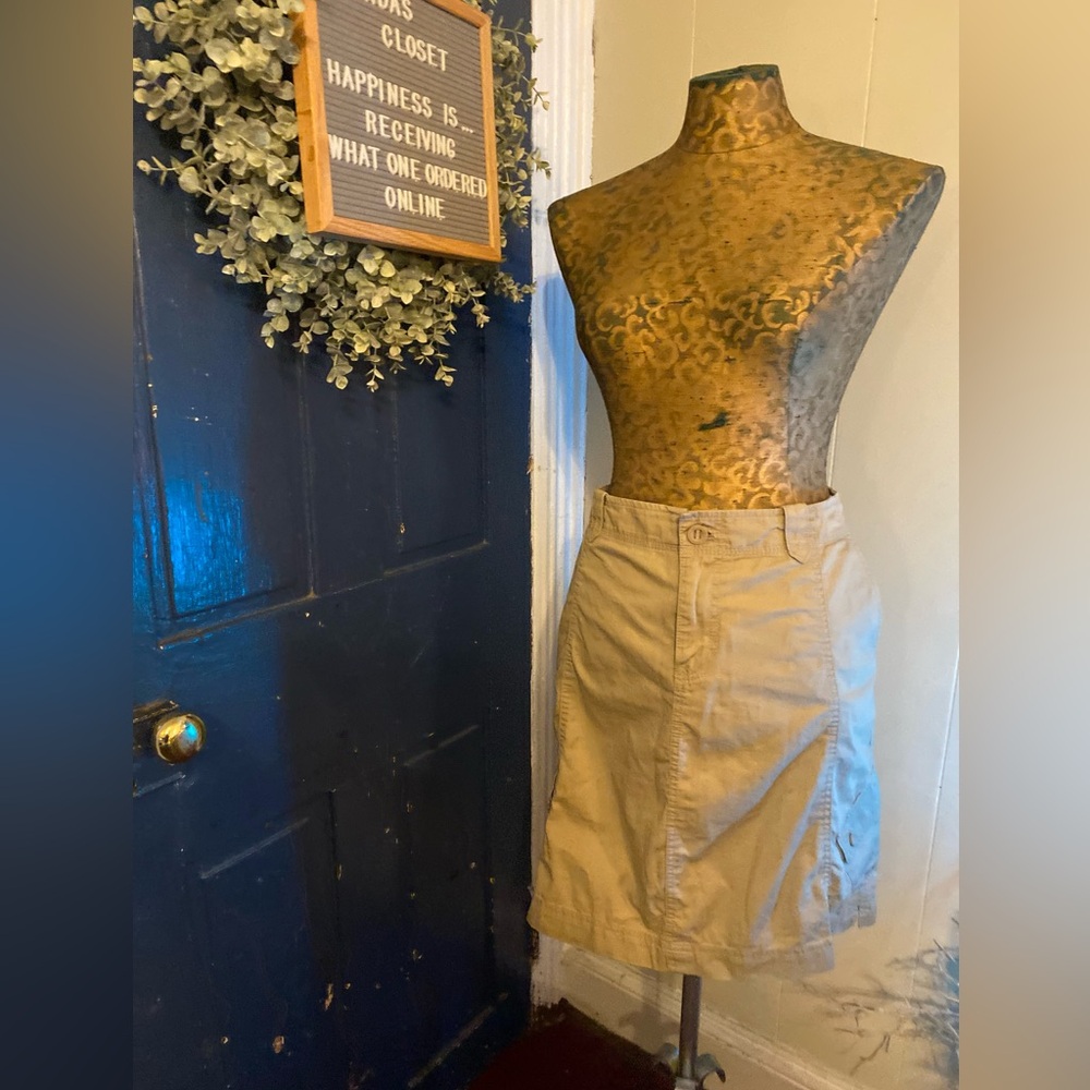 Khaki Eddie Bauer Skirt